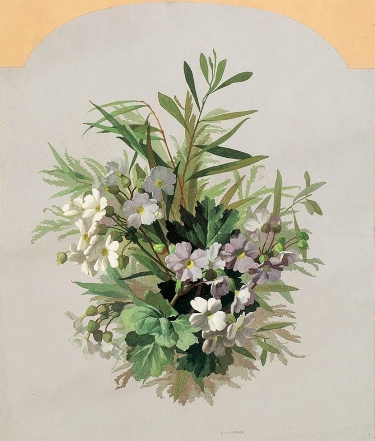 Galerie de Frise Jean BENNER (18361906) Composition florale